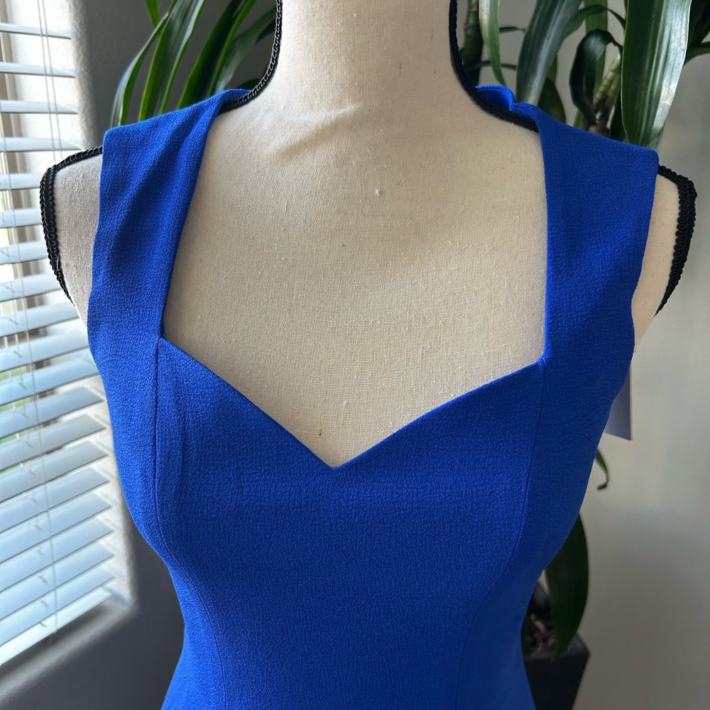 Elle sweetheart electric blue dress - Picture 5 of 14